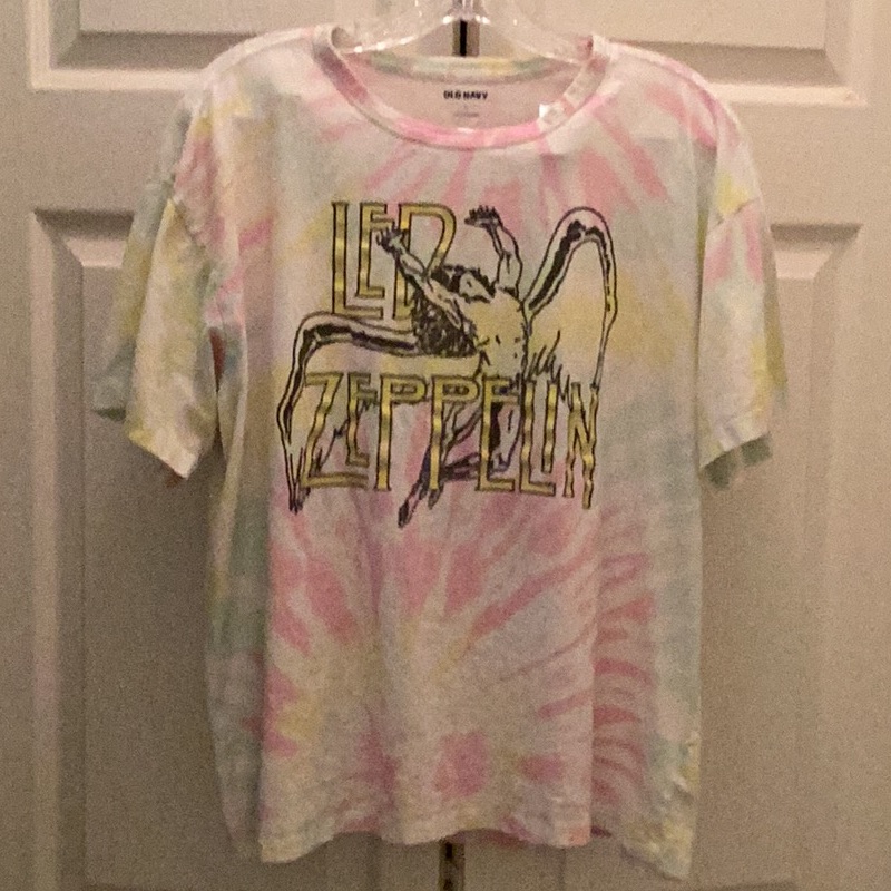 Vintage Led Zeppelin Unisex Size Large Fun To Wear Tee Shirt Closet Must